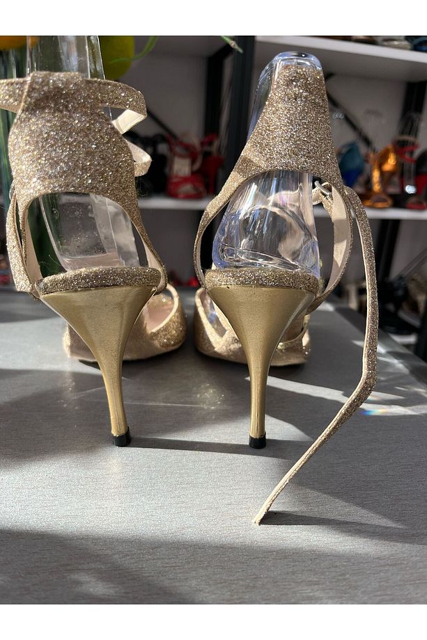 DORE SİM KEBELEK MODEL-TÜM ZAMANLARIN RENGİ TANGO-DANS VE SALON AYAKKABISI 8,5 CM(13 PONT)TOPUK BOYU - 5