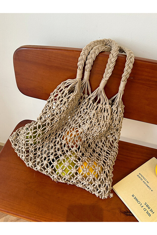 حقيبة كتف محبوكة - 3