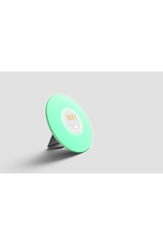 DLC ŞARJLI ÇALAR SAAT RGB MASA LAMBASI - 5