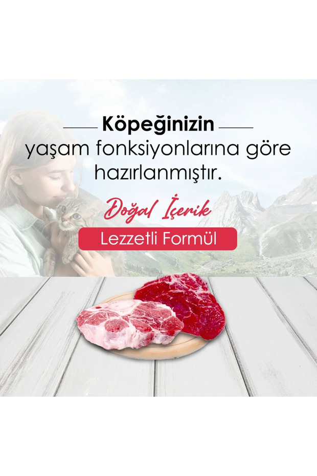 Biftekli Yetişkin Köpek Maması 15 Kg - 3