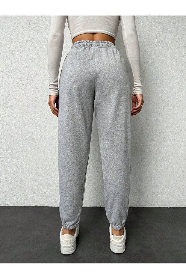 Women's Gray Pocket Sweatpants