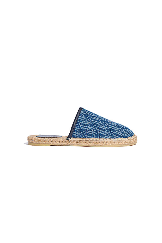 Monogram Denim Espadril - 1