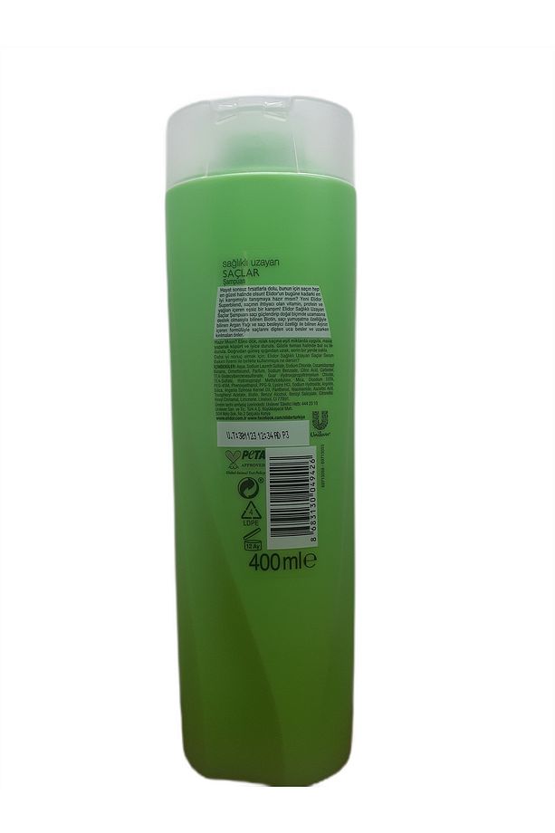 SAĞLIKLI UZAYAN SAÇLAR İÇİN ŞAMPUAN 400 ML X 6 ADET - 3