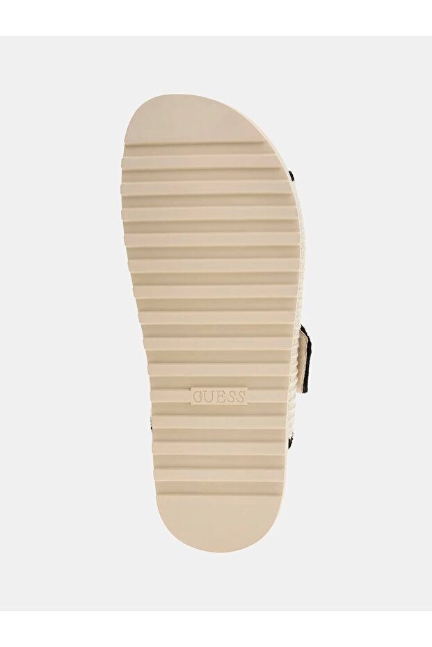 FADENNA Kadın Krem Terlik FLJFDNFAB19-CREAM - 4