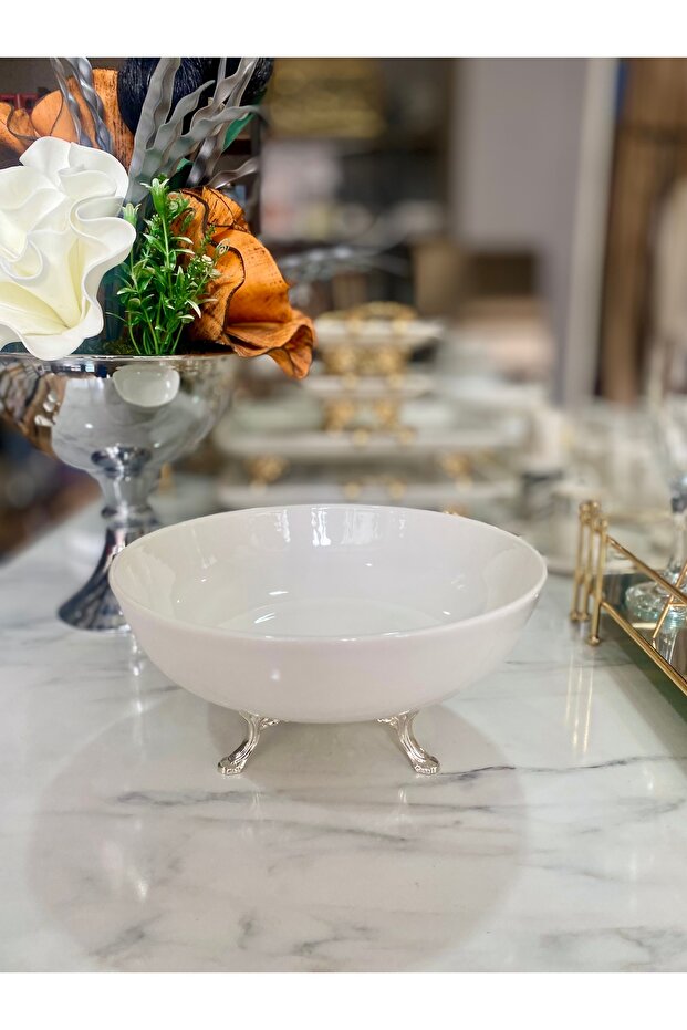 Luxury Porcelain Salad, Fruit, Serving Bowl 24 cm
