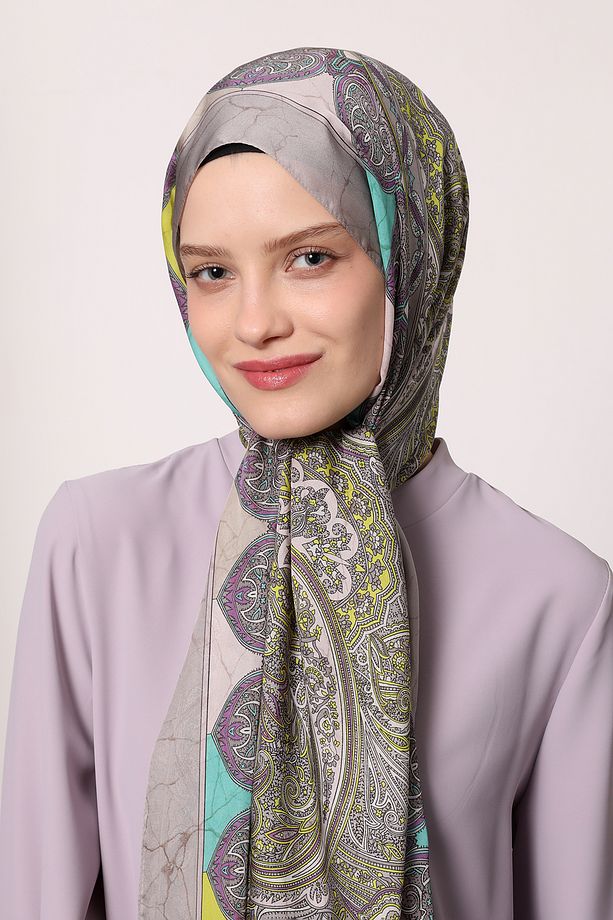 Hint İpeği Şal - 1
