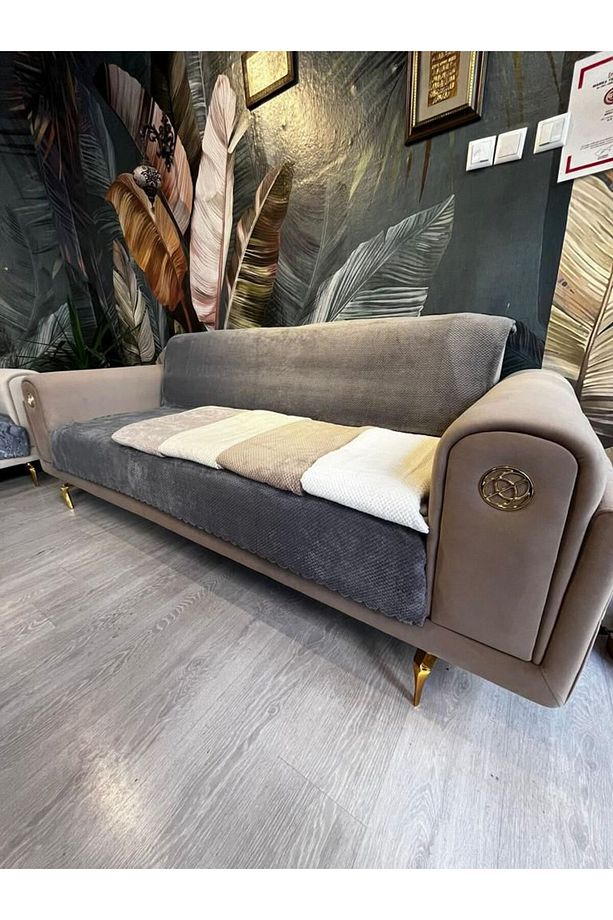Elegance Soft Kaymaz Koltuk Örtüsü - 5