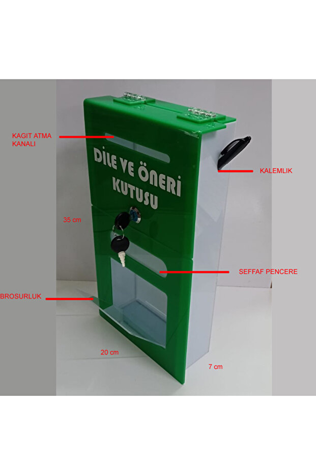 Green Plexi A-6 Wish Suggestion Box