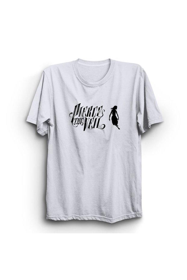 Pierce the Veil, Logo, Rock Metal Music Band Printed 100% Cotton T-Shirt
