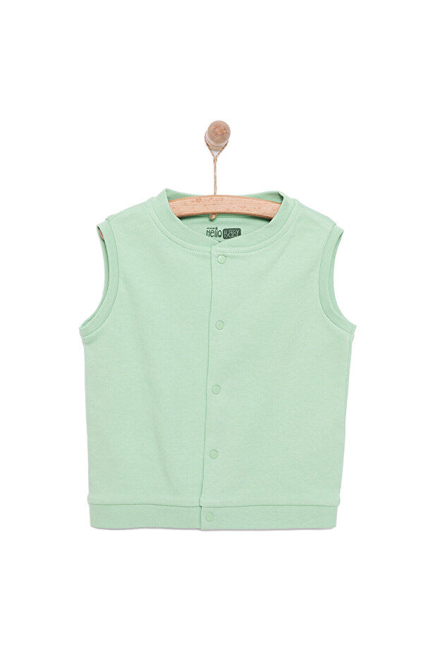 HelloBaby Basic Erkek Ribanalı Yelek - 1