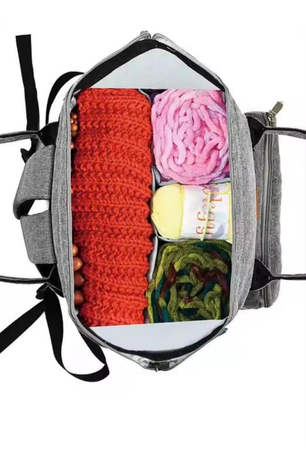 insular Waterproof Diaper Bag With Stroller Strap - 4