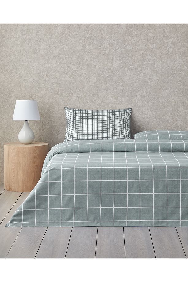 Windsor Kolay Ütülenir Tek Kişilik Nevresim Takımı 160x220 cm Yeşil - 2