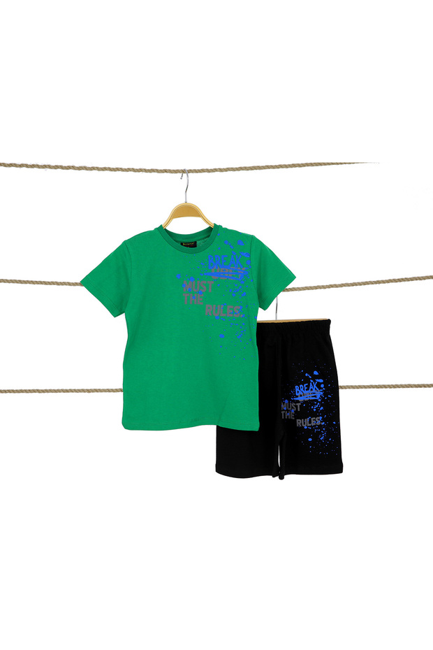طقم شورت للأولاد - 1