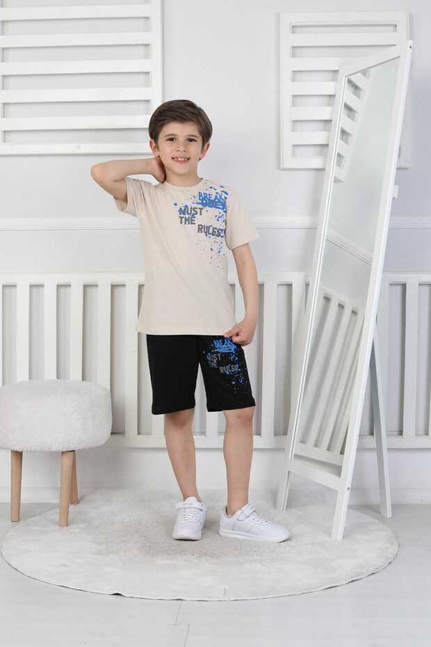 طقم شورت للأولاد - 4