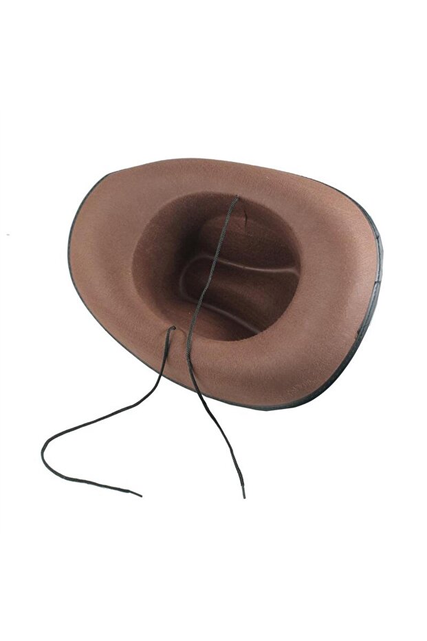 Children's Cowboy Hat Brown - 3