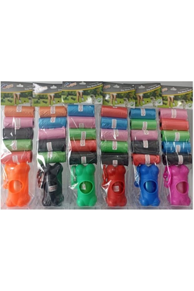 Dog Stool Bag Set 5+1 - 3