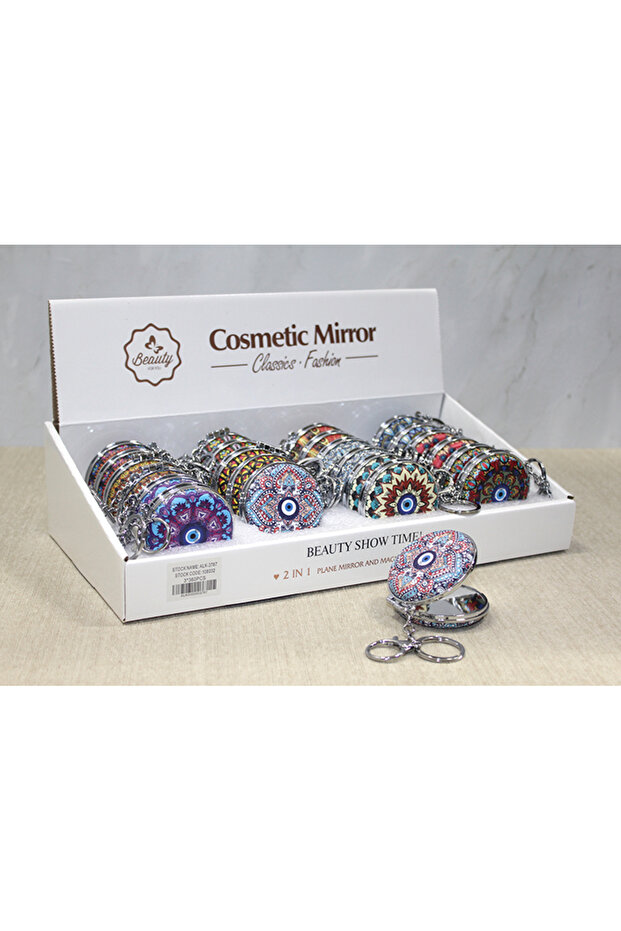 سلسلة مفاتيح مرآة يد حجرية موديل 2 - 1