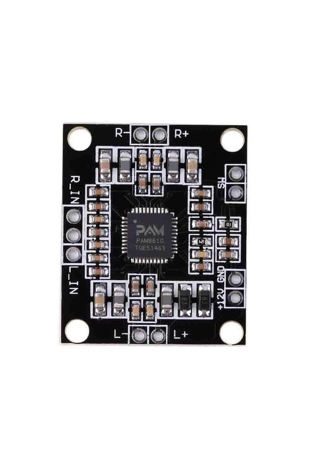 2x15w Amplifikatör Devresi 15w Stereo Pam8610 Anfi - Amfi Ses Yükseltici - 1