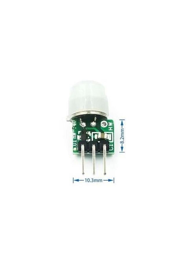 Arduino Hareket Sensörü - Mini Pır Dedektör Modülü - Am312 As312 - 3