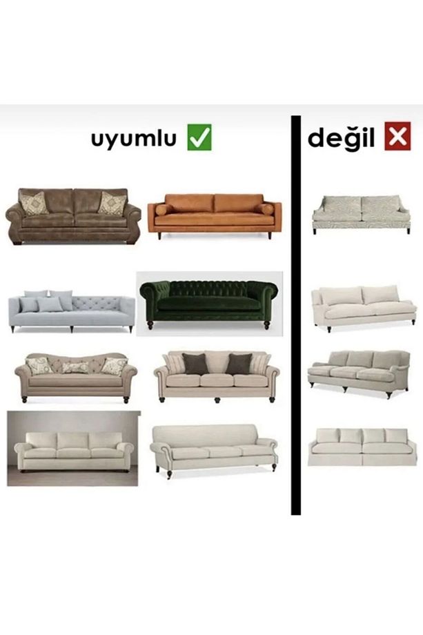 Koltuk örtüsü kadife koltuk kılıfı bir adet sofa cover - 4