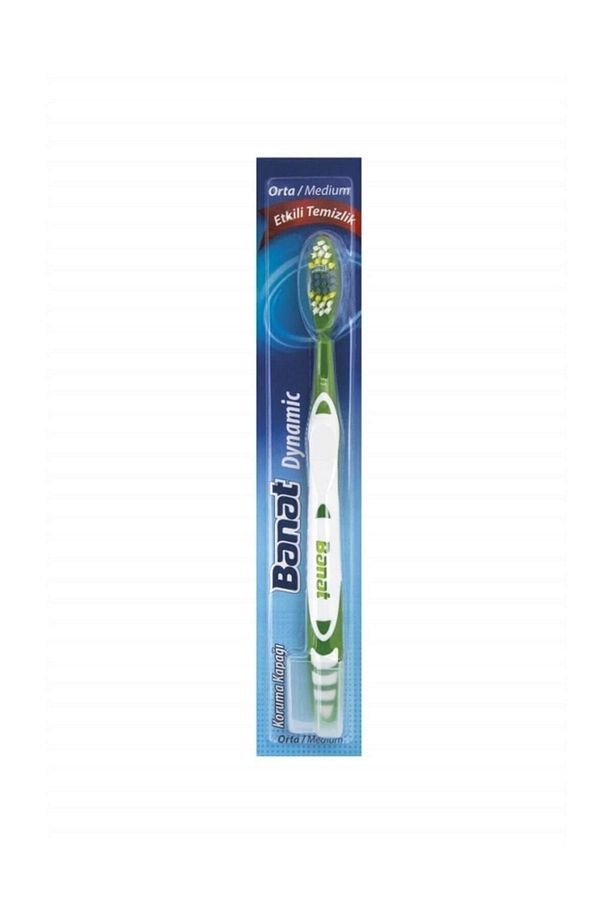 Dynamic Orta Etkili Temizlik Diş Fırçası Mavi - 1