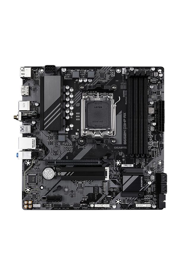 B650m D3hp Ax B650 Ddr5 (VGA YOK) Glan 2.5g Matx Hd Dp Wıfı Bt 2xm2 Rgb Am5 Amd Anakart - 3