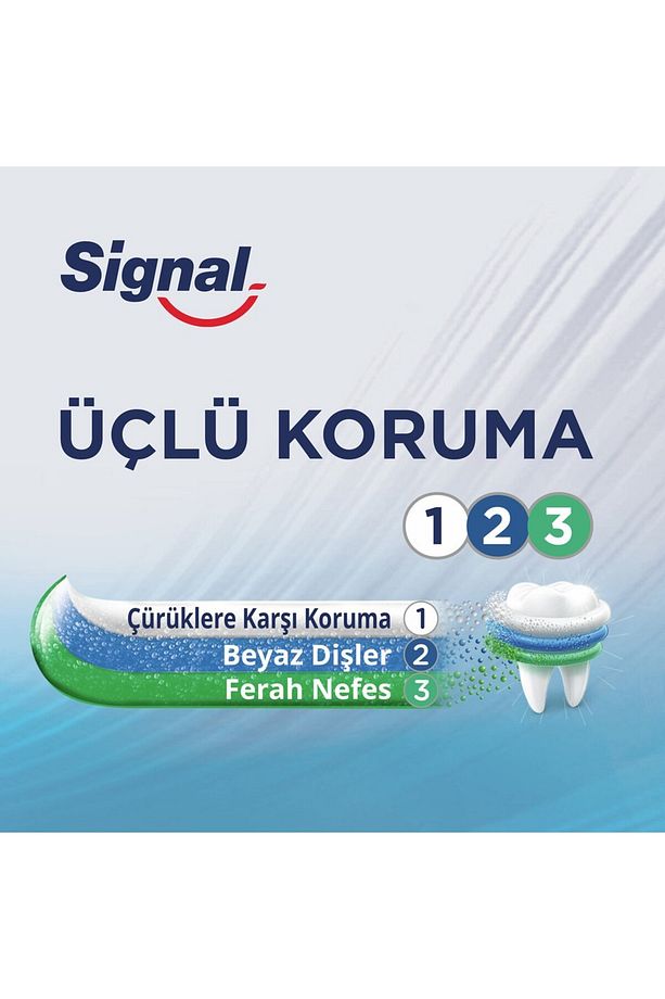 Üçlü Koruma Diş Macunu 120 Ml X 3 Adet - 6
