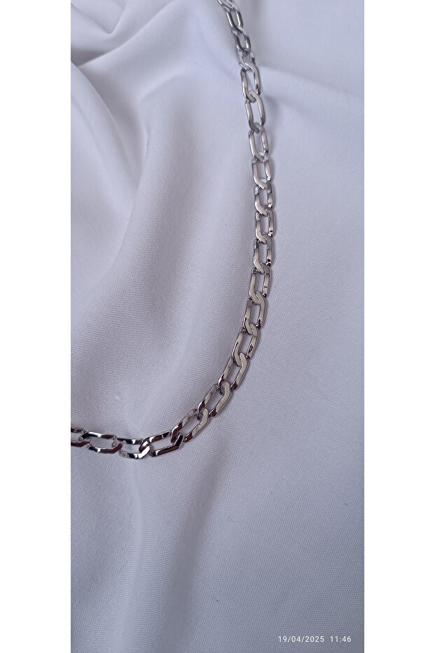 Ataç model çelik kolye Silver - 3