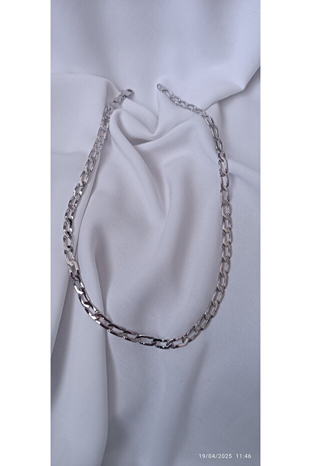 Ataç model çelik kolye Silver - 1