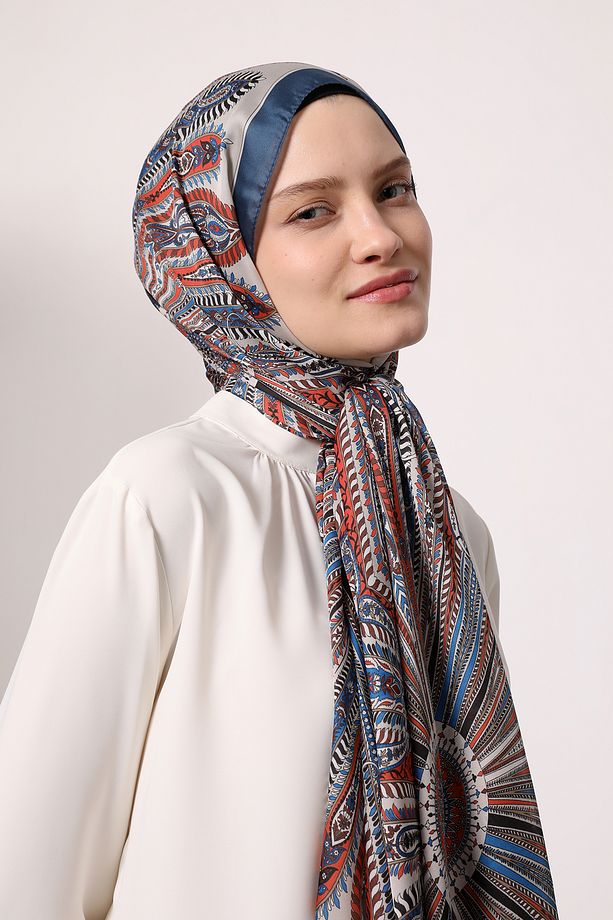 Hint İpeği Şal - 3
