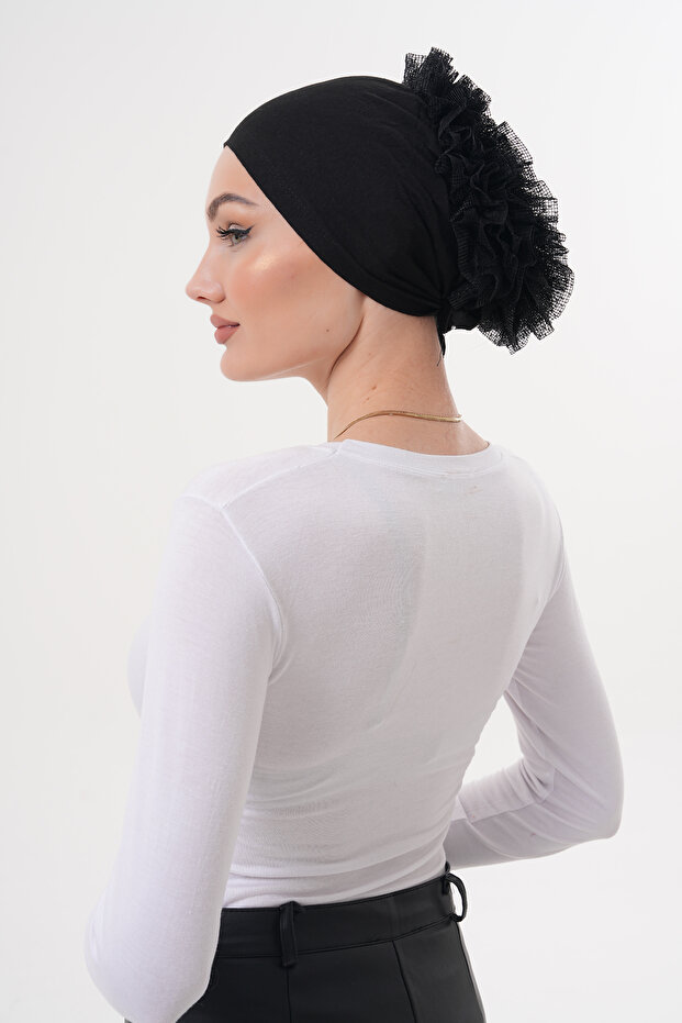 Fırfırlı Penye Bone - 4