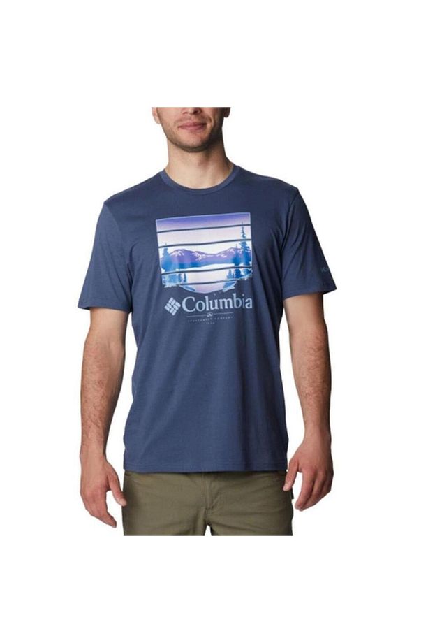 Csc M Colorful Vista Ss Tee Mavi Tişört - 1