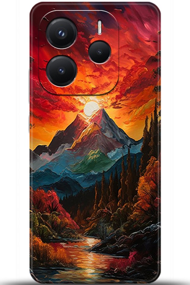 حافظة هاتف Xiaomi Redmi Note 14 مطبوعة بدقة عالية - سلسلة Mastermind 5224