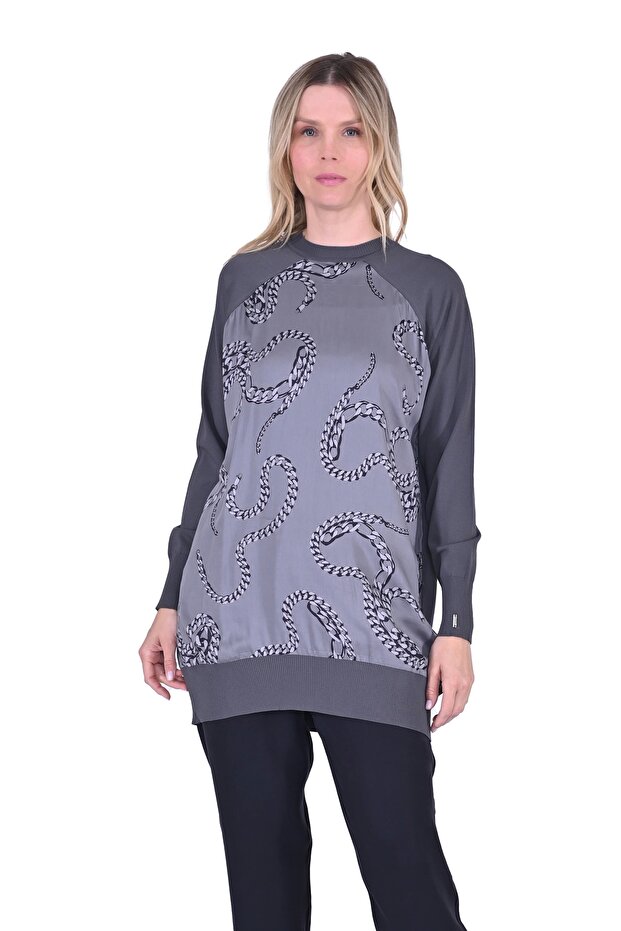 İNVEE 6723 Tunik Antrasit - 2