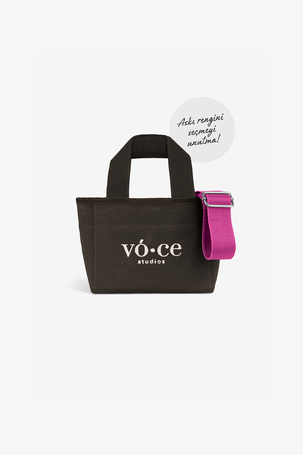 Kanvas Black Mini Bag - 1