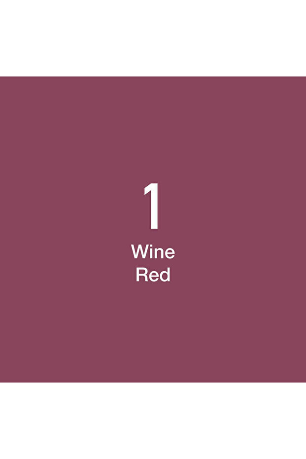 Twin Marker R1 Wine Red