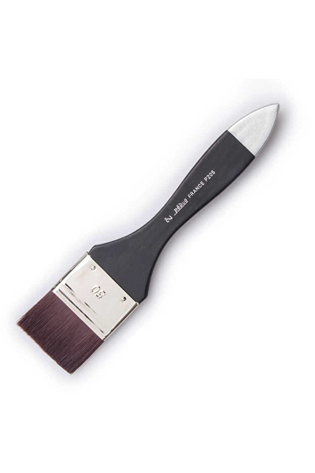 P205 2 Siyah Sentetik Yassı Zemin Fırçası - 1