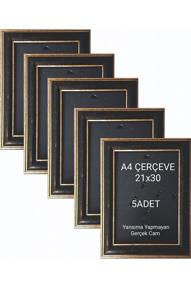 A4 Çerçeve 21x30 Diploma-sertifika Çerçevesi Masa Üstü Ayaklı-yatay Yada Dikey Asılabilir - 1