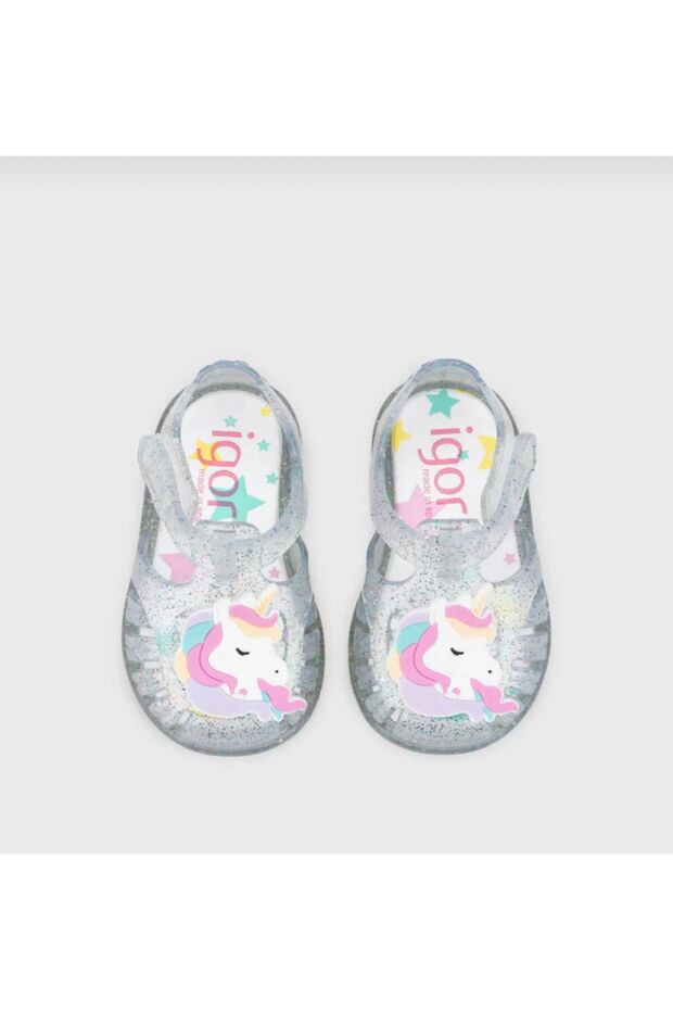 New Tobby Unicornio Glitter Kids Sandals S10341 - 2