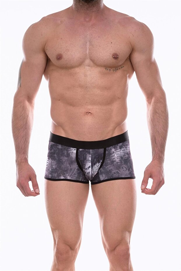 Men's Patterned Boxers - 1