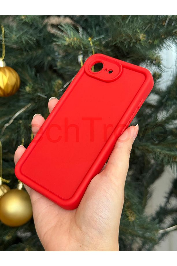 Apple iPhone 16E Kılıf Kamera ve Kenar Koruma Çıkıntılı Soft Renkli Silikon Kapak - 2