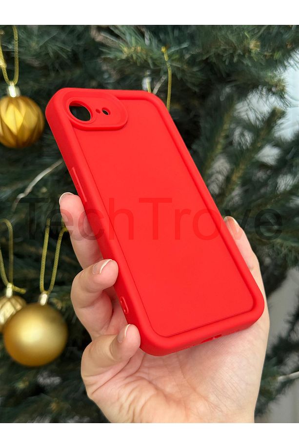 Apple iPhone 16E Kılıf Kamera ve Kenar Koruma Çıkıntılı Soft Renkli Silikon Kapak - 3