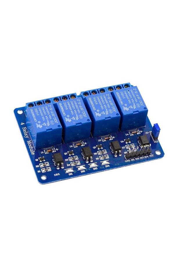 5v 4 Kanal Röle Modülü – Arduino 4‑ch Relay Board Role Kartı - 3