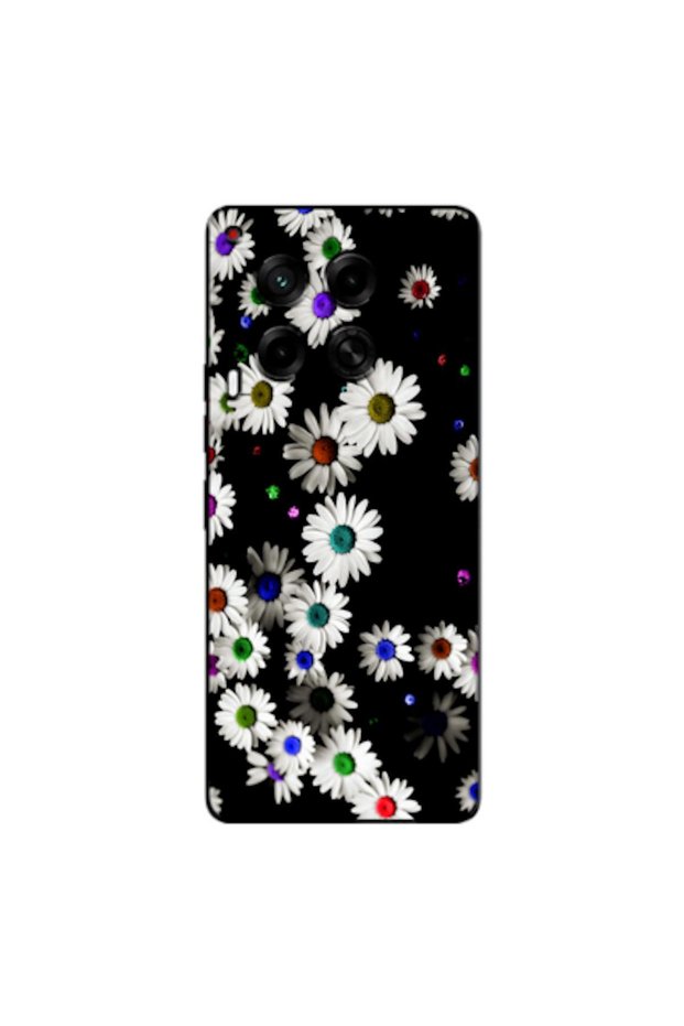 Tecno Camon 30 5g Compatible Case Daisy V1 Silicone Case (Printed)