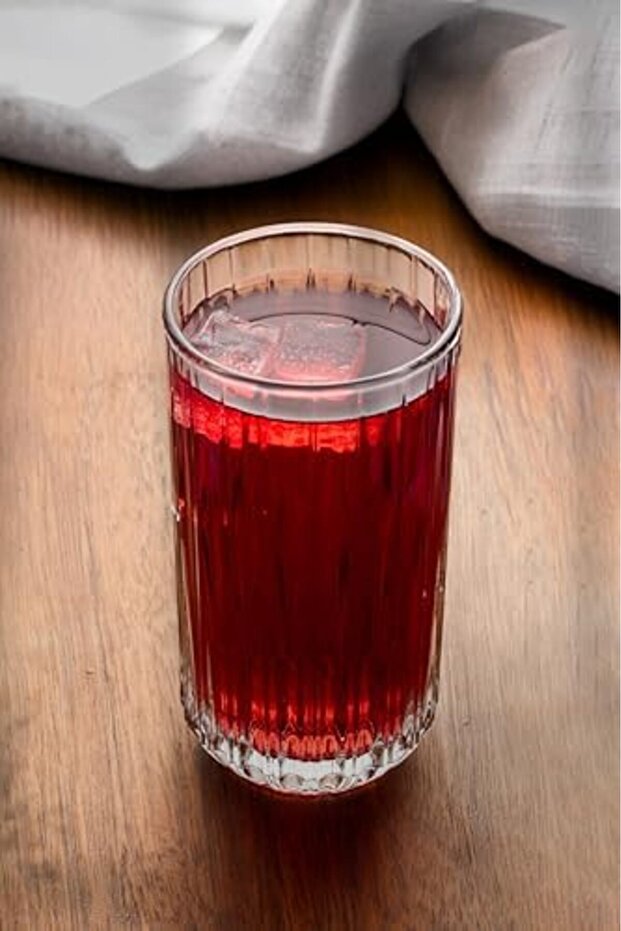 طقم أكواب زجاجية إندونيسية 6 قطع - 8