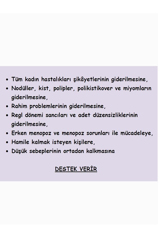 KDN Bitkisel Ürün Seti - Regl Dostum - 6
