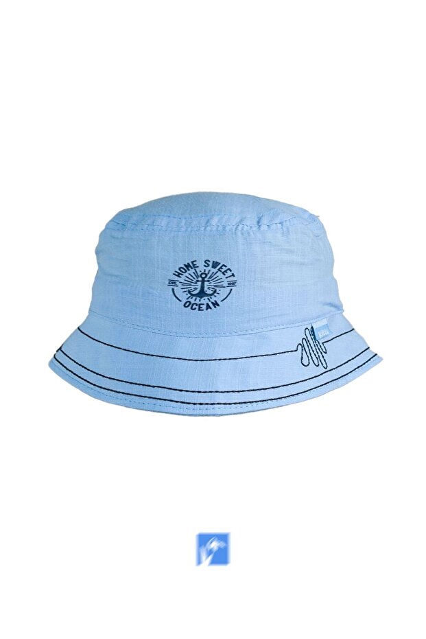 100% Cotton Boy's Fisherman Hat (Age 4-8) (52 cm)