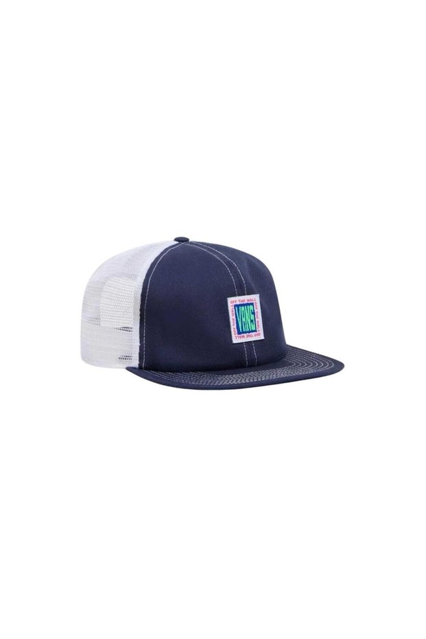 Hıgher Place Unstructured Trucker Dress Blues Unisex Hat