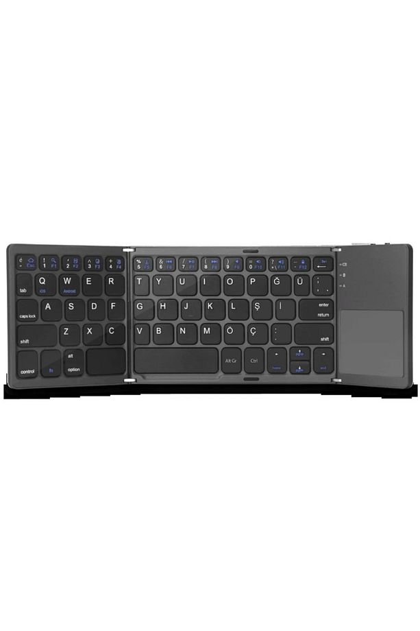 Touch Pro Katlanabilir Bluetooth Type-c Klavye Türkçe Q Android / Ios - 3