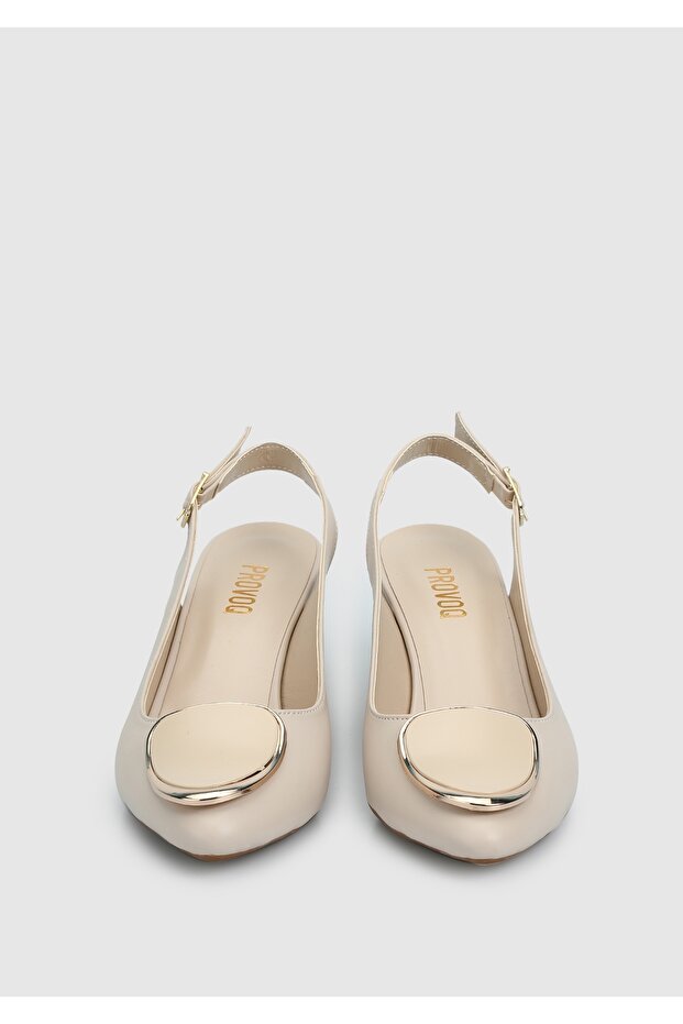 Pantofi de damă bej - 3